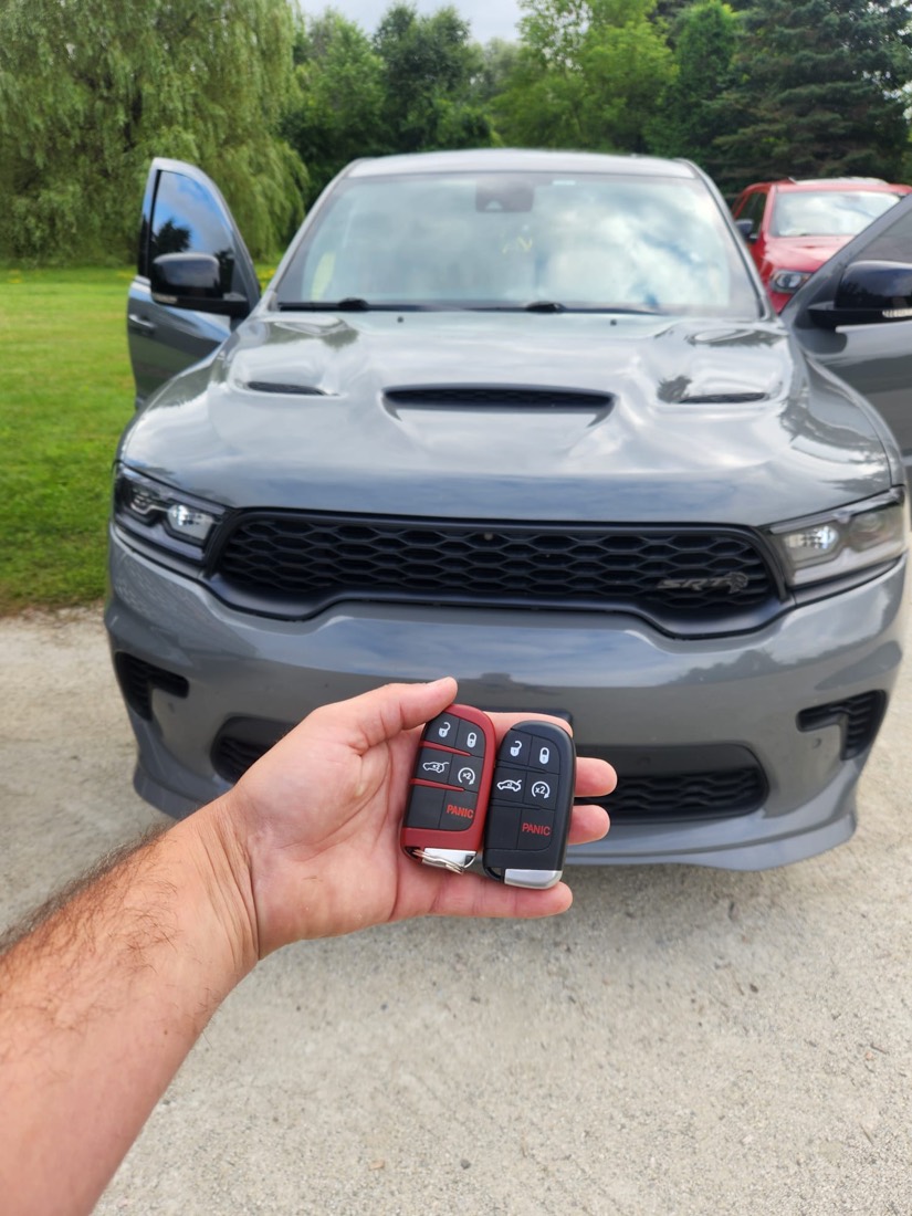 Dodge Durango spare key fob programmed