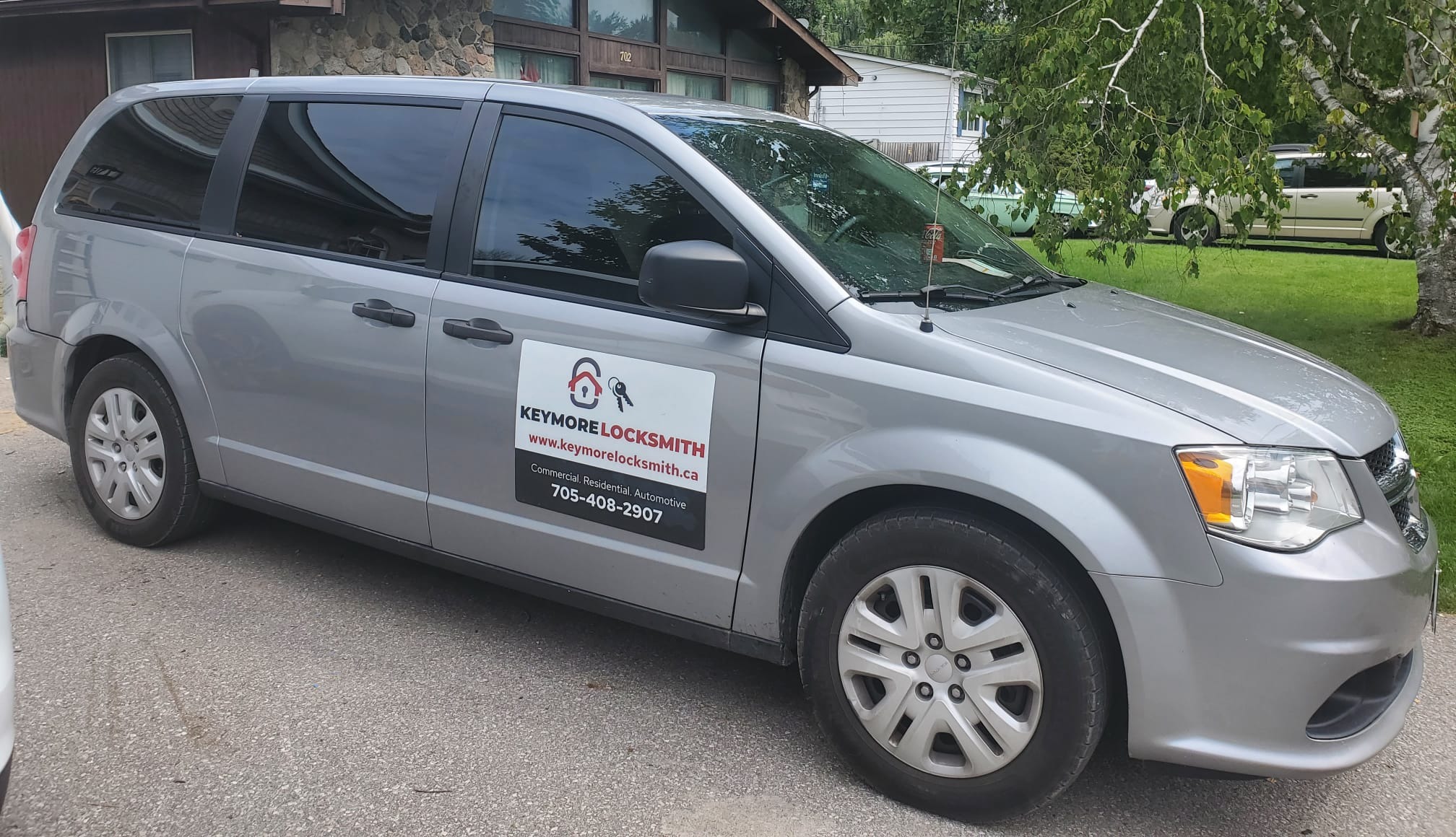 Keymore Locksmith branded service van
